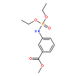 Benzoic acid,3-[(diethoxyphosphinyl)amino]-, methyl ester