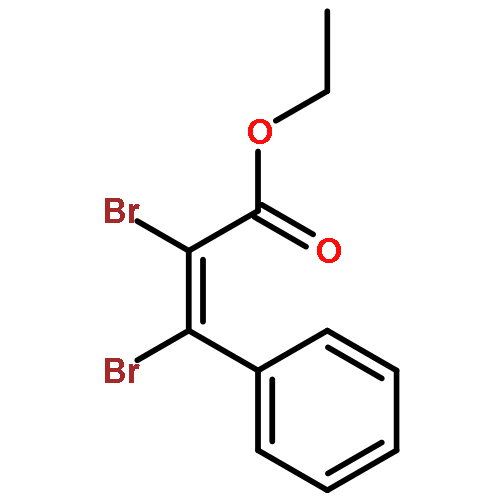 2-Propenoic acid,2,3-dibromo-3-phenyl-, ethyl ester