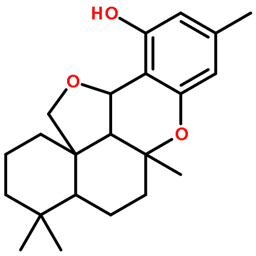 1H,11bH,13H-Benzo[a]furo[2,3,4-mn]xanthen-11-ol,2,3,4,4a,5,6,6a,13b-octahydro-4,4,6a,9-tetramethyl-, (4aS,6aS,11bR,13aS,13bS)-