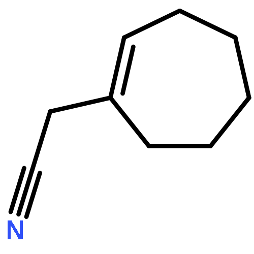 cycloheptenylacetonitrile