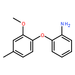 2-(2-Methoxy-4-methylphenoxy)aniline