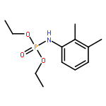 Phosphoramidic acid,2,3-xylyl-, diethyl ester (8CI)