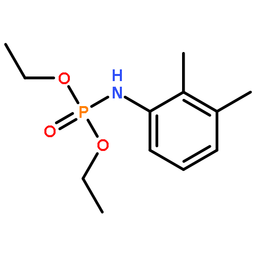 Phosphoramidic acid,2,3-xylyl-, diethyl ester (8CI)