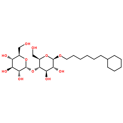 b-D-Glucopyranoside,6-cyclohexylhexyl 4-O-a-D-glucopyranosyl-