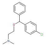 Ethanamine, 2-[(4-chlorophenyl)phenylmethoxy]-N,N-dimethyl-