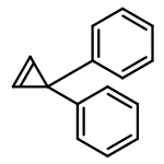 Benzene, 1,1'-(2-cyclopropen-1-ylidene)bis-