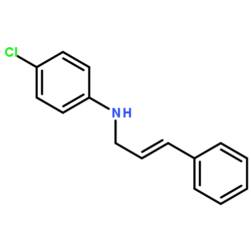 Benzenamine, 4-chloro-N-[(2E)-3-phenyl-2-propenyl]-