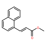 2-Propenoic acid, 3-(1-naphthalenyl)-, methyl ester, (2E)-