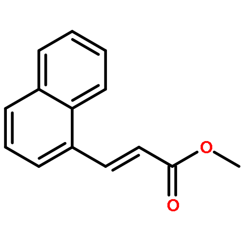 2-Propenoic acid, 3-(1-naphthalenyl)-, methyl ester, (2E)-