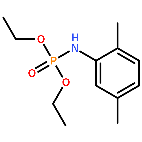 Phosphoramidic acid, 2,5-xylyl-, diethyl ester (8CI)