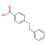 Benzoic acid,4-[(phenylmethyl)thio]-