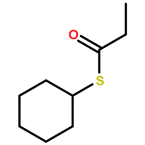 Propanethioic acid, S-cyclohexyl ester