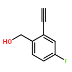 Benzenemethanol,2-ethynyl-4-fluoro-