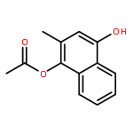 1,4-Naphthalenediol,2-methyl-, 1-acetate