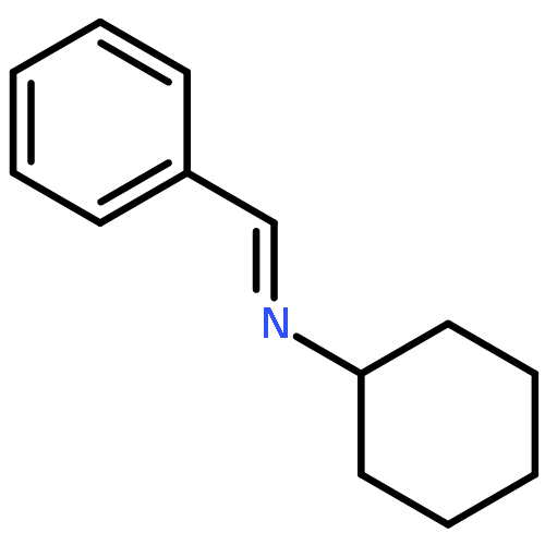 Cyclohexanamine, N-(phenylmethylene)-