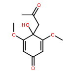 4-Hydroxy-3,5-dimethoxy-4-(2-oxopropyl)cyclohexa-2,5-dienone