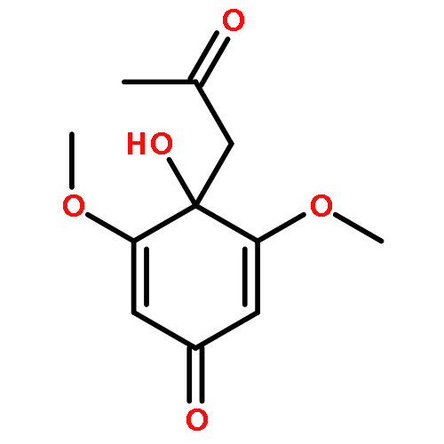 4-Hydroxy-3,5-dimethoxy-4-(2-oxopropyl)cyclohexa-2,5-dienone