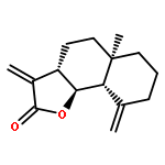 Naphtho[1,2-b]furan-2(3H)-one,decahydro-5a-methyl-3,9-bis(methylene)-, (3aS,5aR,9aS,9bS)-