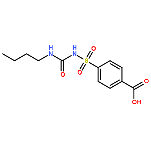 Benzoic acid,4-[[[(butylamino)carbonyl]amino]sulfonyl]-