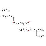 BENZENE, 2-BROMO-1,4-BIS(PHENYLMETHOXY)-