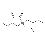 Stannane, tributyl(1-methylene-2-propenyl)-