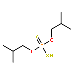 Phosphorodithioic acid,O,O-bis(2-methylpropyl) ester