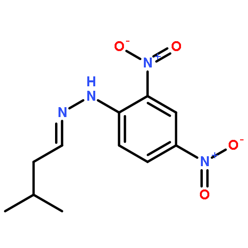 Butanal, 3-methyl-,2-(2,4-dinitrophenyl)hydrazone