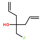 1,6-Heptadien-4-ol, 4-(fluoromethyl)-