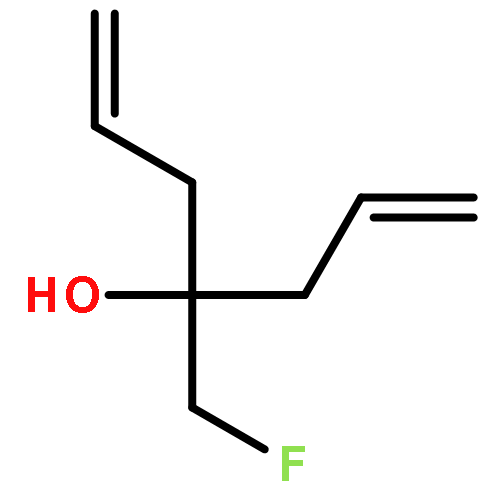 1,6-Heptadien-4-ol, 4-(fluoromethyl)-