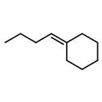 Cyclohexane, butylidene-