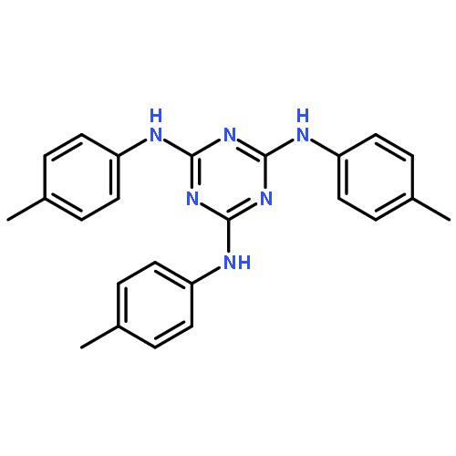 1,3,5-Triazine-2,4,6-triamine, N,N',N''-tris(4-methylphenyl)-