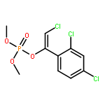 Phosphoric acid,2-chloro-1-(2,4-dichlorophenyl)ethenyl dimethyl ester