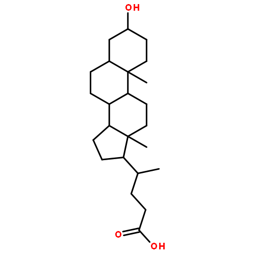 (4r)-4-[(3s,5s,8r,9s,10s,13r,14s,17r)-3-hydroxy-10,13-dimethyl-2,3,4,5,6,7,8,9,11,12,14,15,16,17-tetradecahydro-1h-cyclopenta[a]phenanthren-17-yl]pentanoic Acid