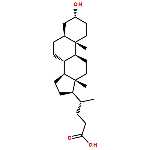 Cholan-24-oic acid,3-hydroxy-, (3a,5a)-