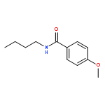 Benzamide, N-butyl-4-methoxy-