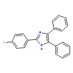 1H-Imidazole, 2-(4-fluorophenyl)-4,5-diphenyl-