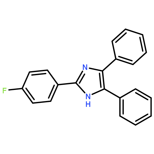 1H-Imidazole, 2-(4-fluorophenyl)-4,5-diphenyl-