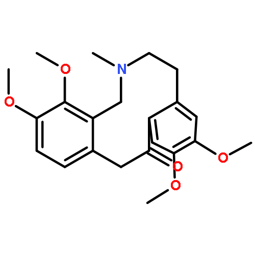 Dibenz[c,g]azecin-13(6H)-one,5,7,8,14-tetrahydro-3,4,10,11-tetramethoxy-6-methyl-