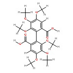 (S)-4,5,6,4',5',6'-hexamethoxybiphenyl-2,2'-dicarboxylic acid