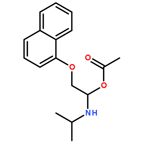 Ethanol,1-[(1-methylethyl)amino]-2-(1-naphthalenyloxy)-, 1-acetate