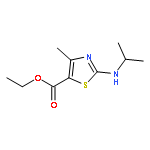 2-Isopropylamino-4-methyl-thiazole-5-carboxylic acid ethyl ester