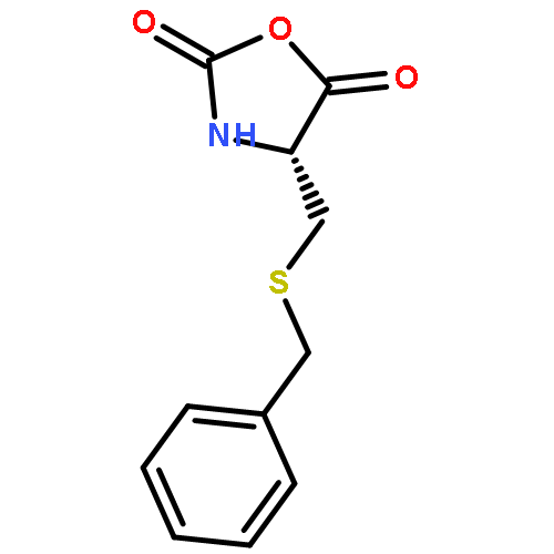 2,5-Oxazolidinedione, 4-[[(phenylmethyl)thio]methyl]-, (R)-