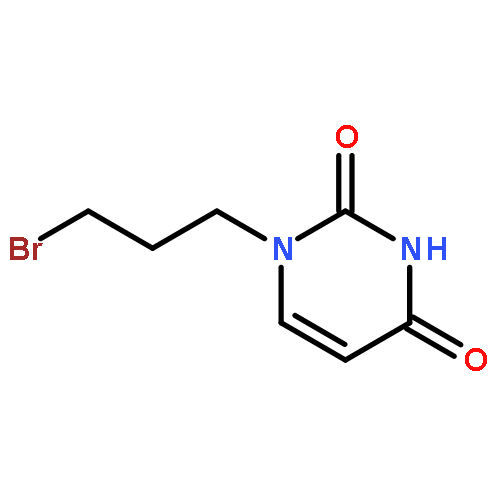 2,4(1H,3H)-Pyrimidinedione, 1-(3-bromopropyl)-