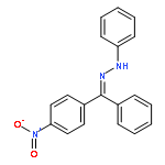 Methanone, (4-nitrophenyl)phenyl-, phenylhydrazone