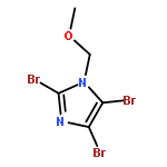 1H-Imidazole,2,4,5-tribromo-1-(methoxymethyl)-