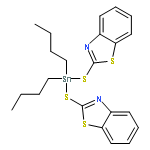 Benzothiazole, 2,2'-[(dibutylstannylene)bis(thio)]bis-