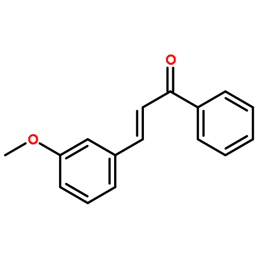 2-Propen-1-one, 3-(3-methoxyphenyl)-1-phenyl-, (2E)-