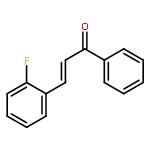 2-Propen-1-one, 3-(2-fluorophenyl)-1-phenyl-, (E)-