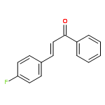 2-Propen-1-one, 3-(4-fluorophenyl)-1-phenyl-, (E)-