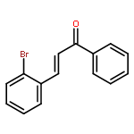 2-Propen-1-one, 3-(2-bromophenyl)-1-phenyl-, (2E)-